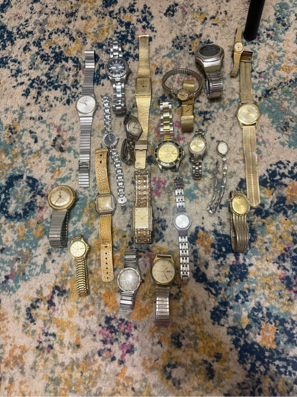 Classic Mixed Gold & Silver Men's and Women’s Watch Collection